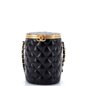 Chanel Crown Box Vanity Bag Quilted #327283C33B